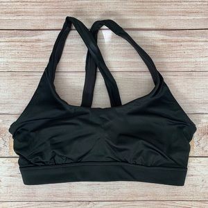 Athleta Black Sports Bra 32D/DD